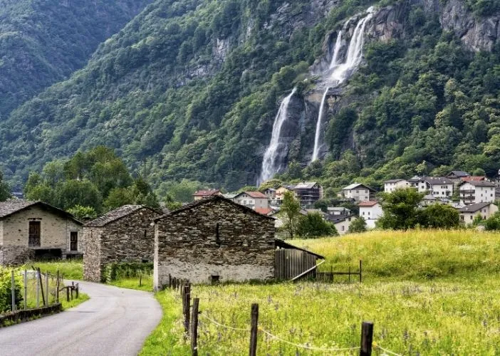 Acquafraggia Waterfalls