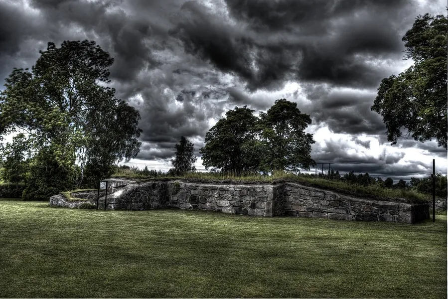 Almby Church Ruins