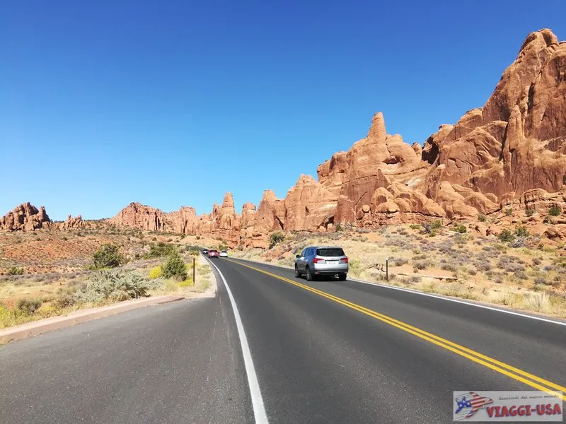 Arches Scenic Drive