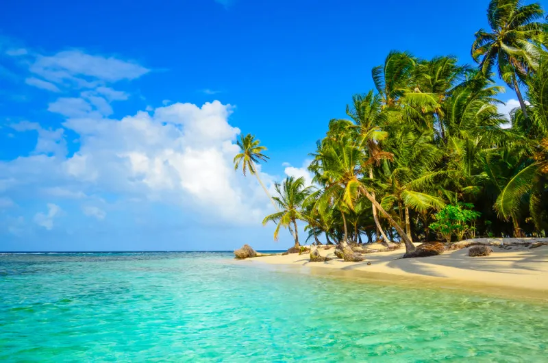 Beach Relaxation at San Blas Islands