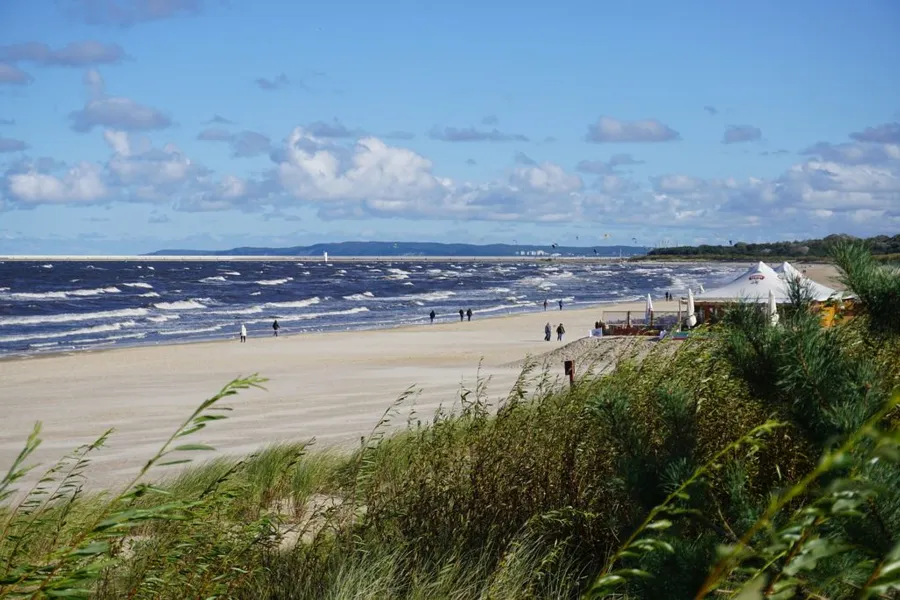 Beach in Świnoujście