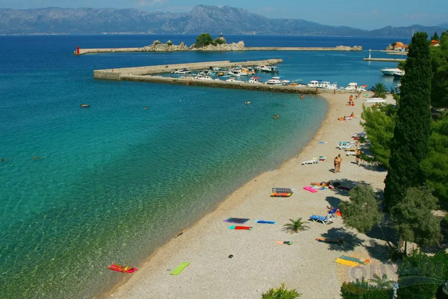 Beach near Hotel Faraon