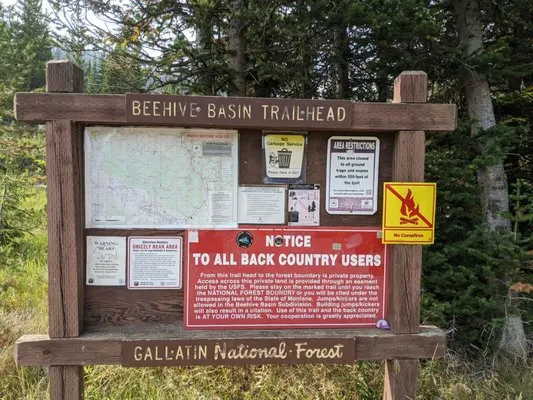 Beehive Basin Trail