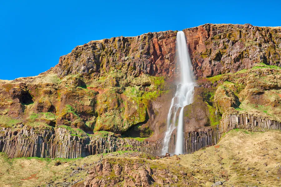 Bjarnarfoss Waterfall