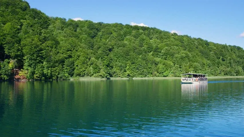 Boat Ride on Kozjak Lake