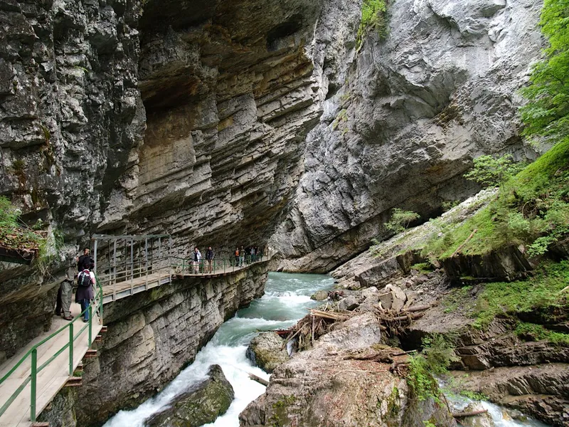 Breitachklamm Gorge (near)
