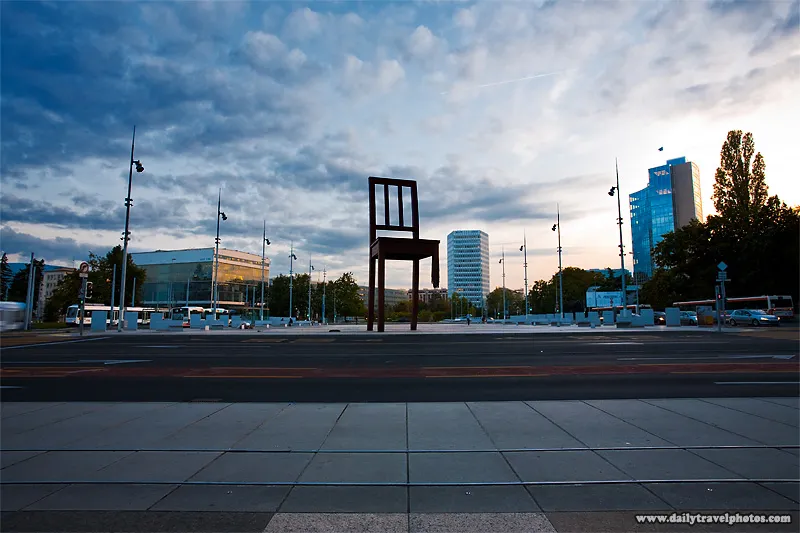 Broken Chair Sculpture