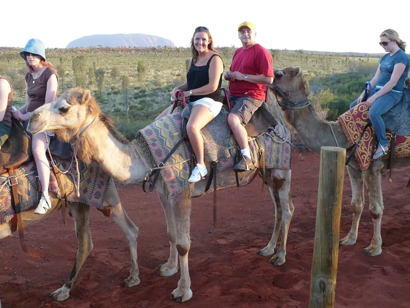 Camel Ride at Uluru