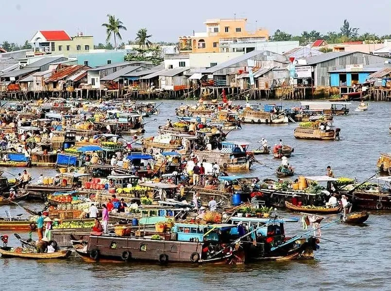 Can Tho Floating Market