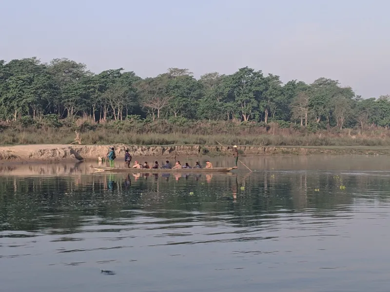 Canoe Ride on Rapti River