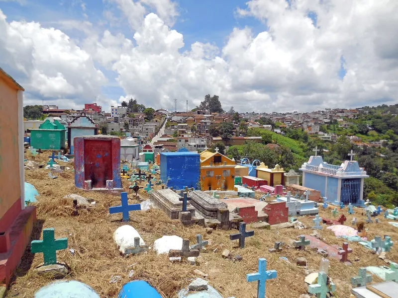 Cemetery of Chichicastenango