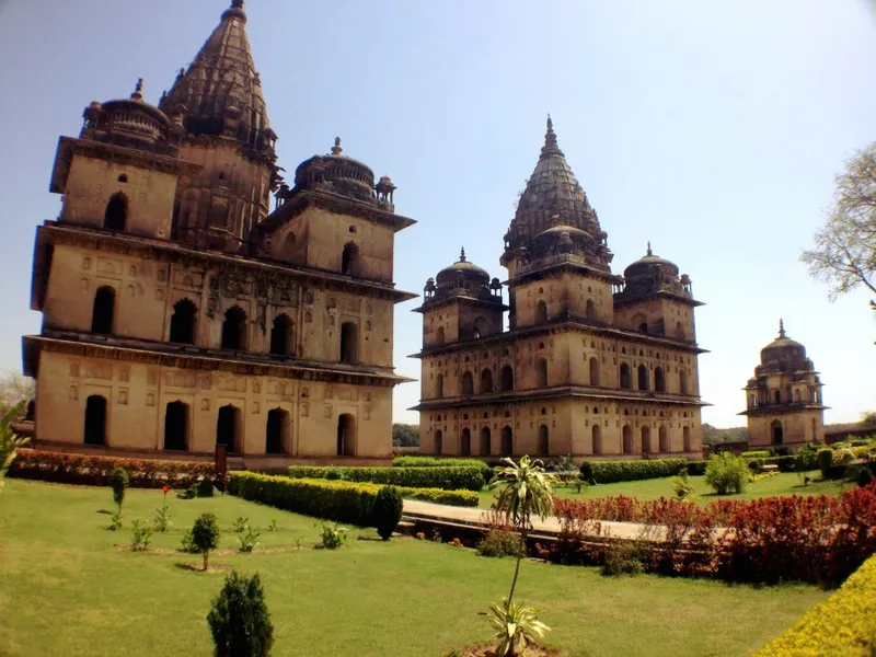 Cenotaphs (Chhatris) of Orchha