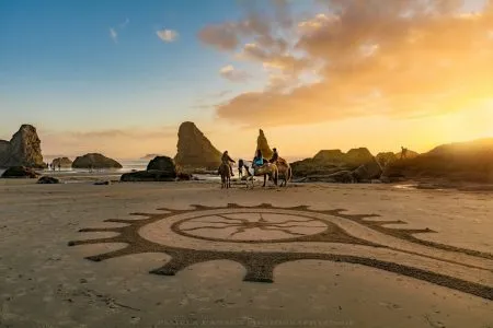 Circles in the Sand