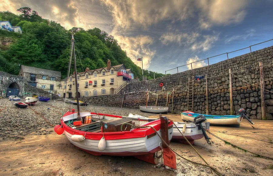 Clovelly Harbour