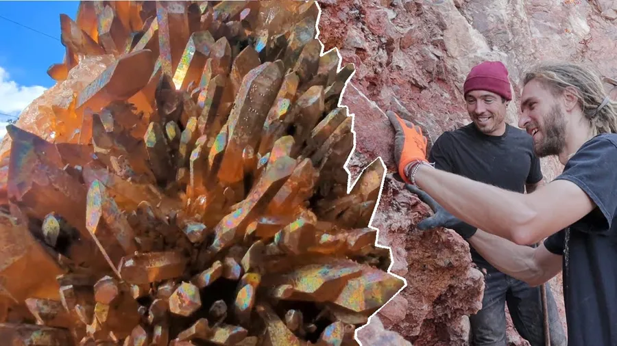Crystal Mining at Mount Ida