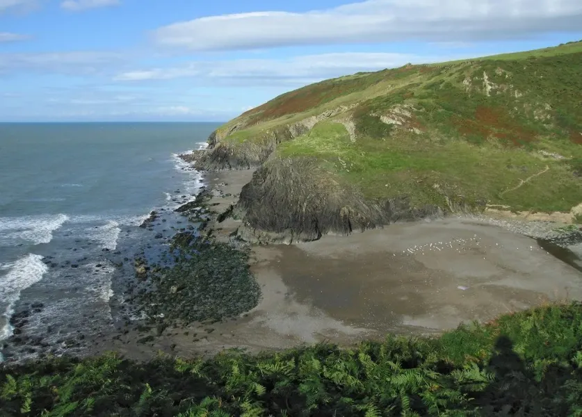 Cwmtydu Beach