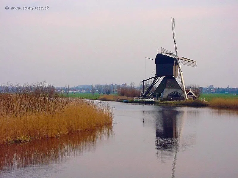 De Nederwaard Windmill
