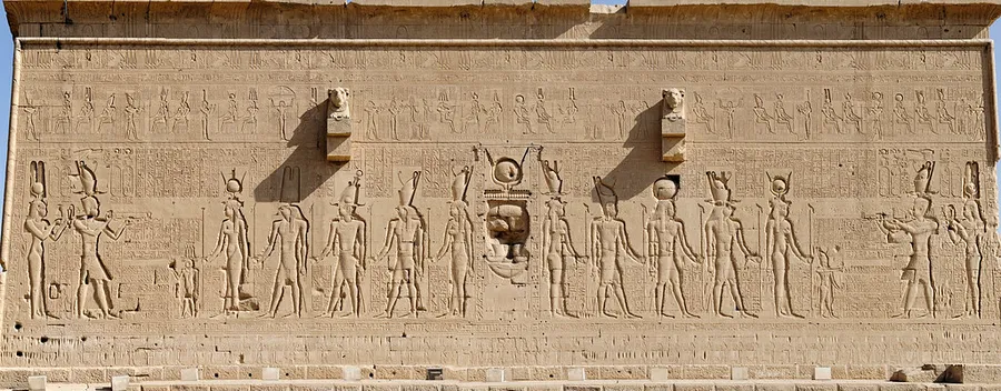 Dendera Temple Outer Wall