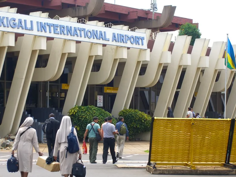 Departure from Kigali International Airport