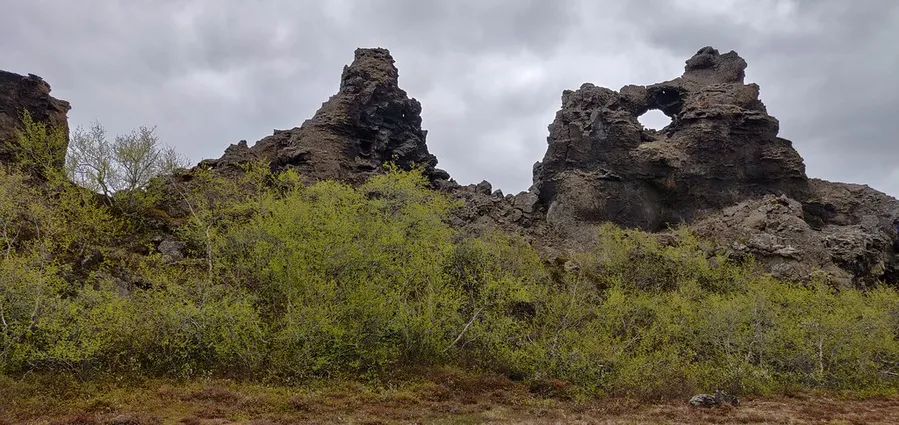 Dimmuborgir Lava Formations