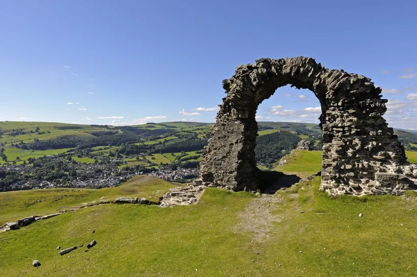 Dinas Brân hill