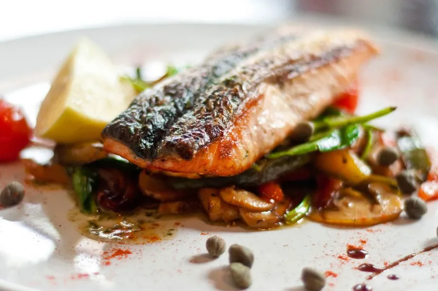 Dining at a Fish Restaurant