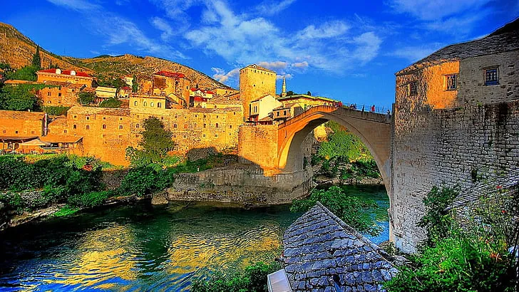 Explore the 15th-century sites and streets of Mostar