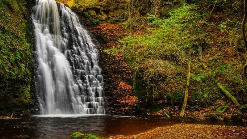 Falling Foss Waterfall