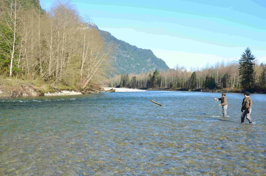 Fly Fishing on the Fraser River