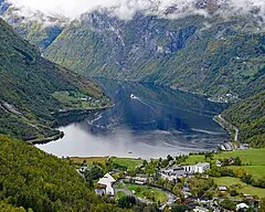 Flydalsjuvet Viewpoint