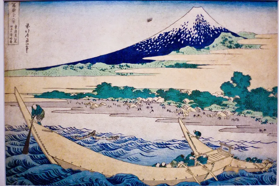 Ganshoin Temple (Hokusai's Ceiling Painting)