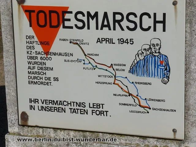 Gedenkstätte Todesmarsch im Belower Wald