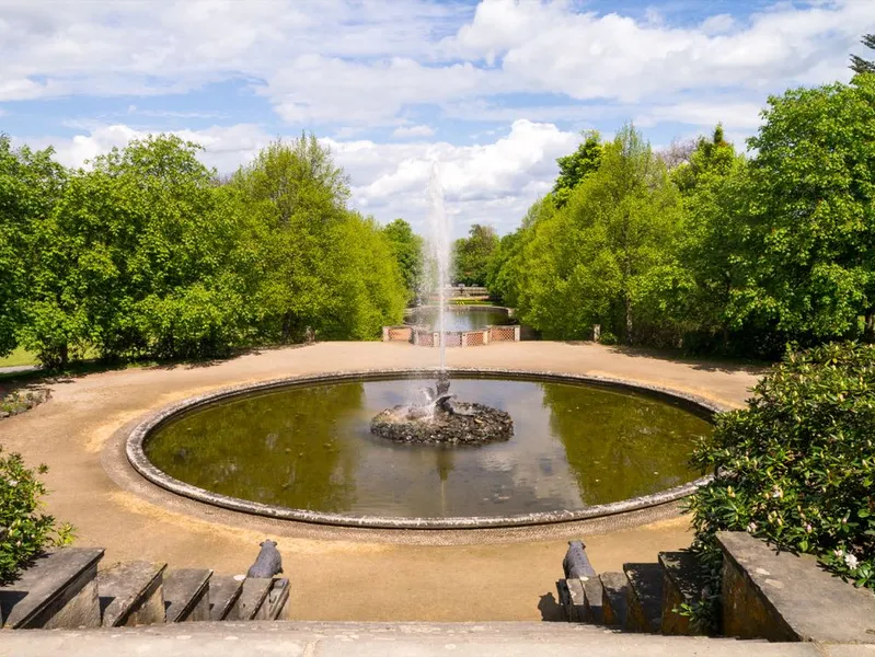 Gernrode Castle Garden