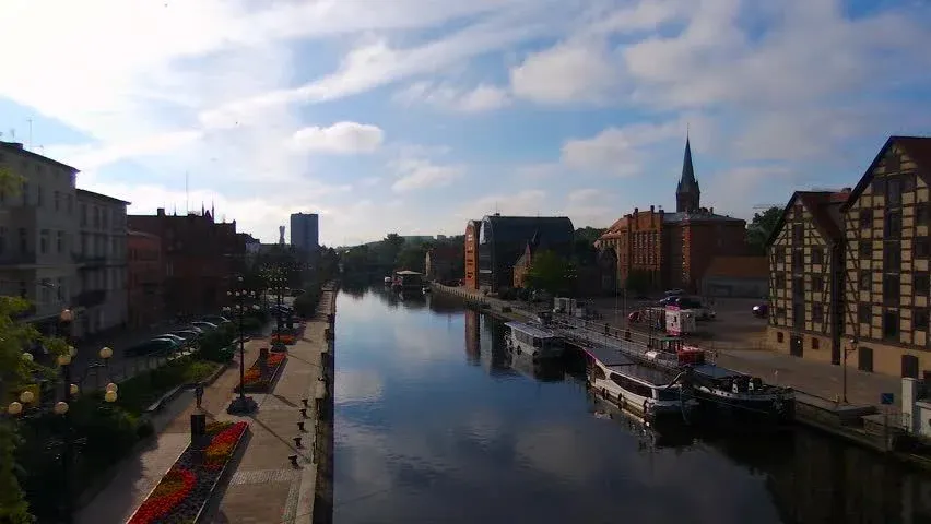 Granaries on the Brda River
