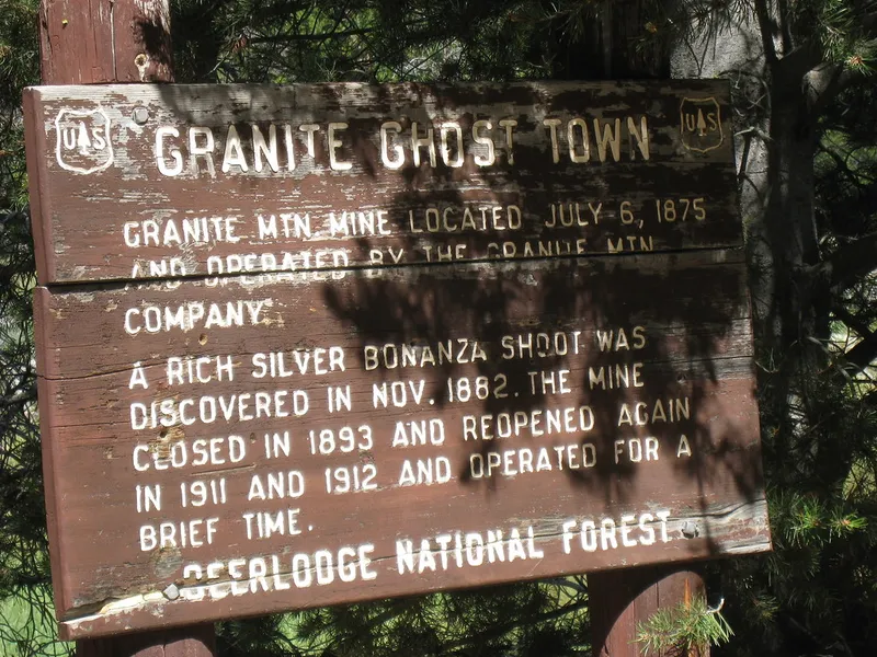 Granite Ghost Town State Park