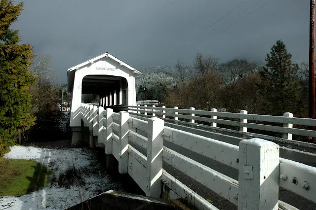 Grave Creek Covered Bridge