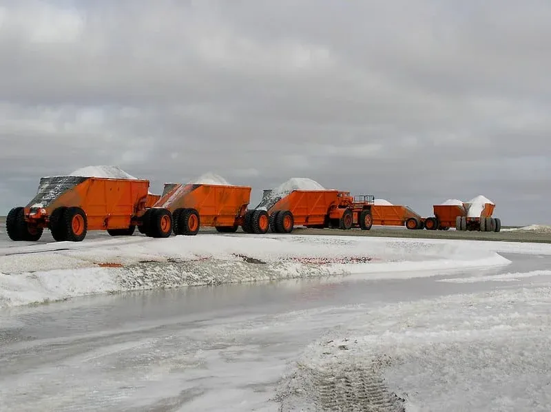 Guerrero Negro Salt Mine