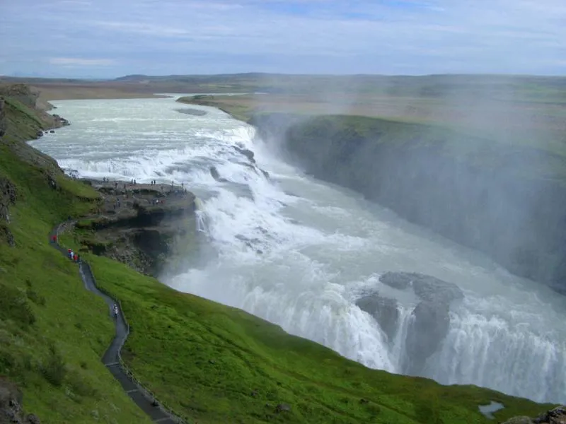 Gullfoss Waterfall
