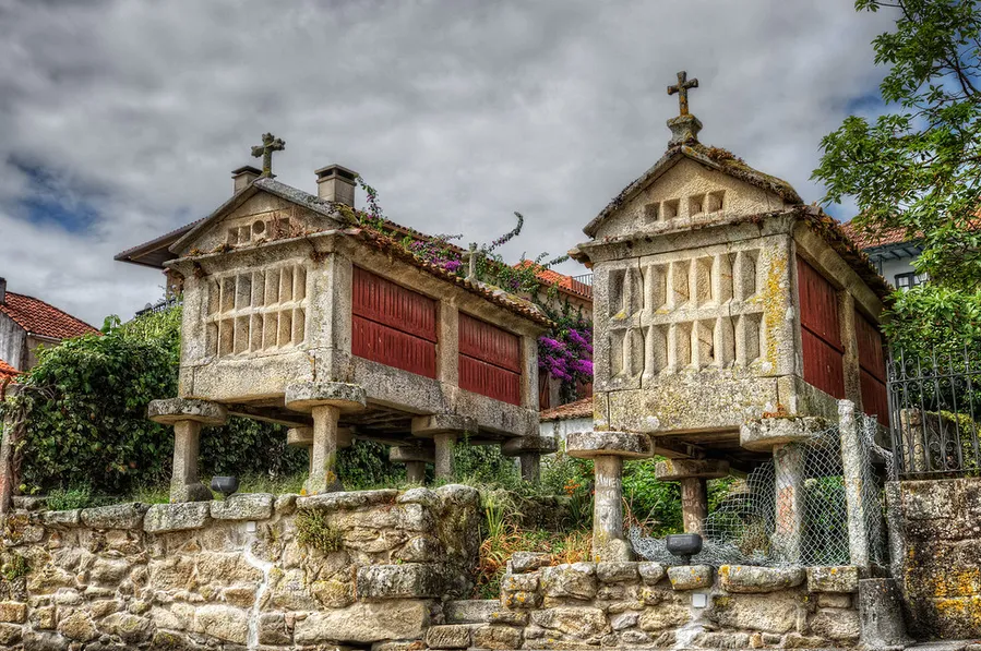 Hórreos of Combarro