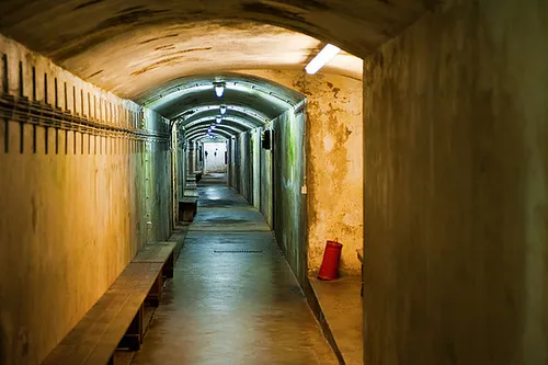 Helgoland Bunker Remains