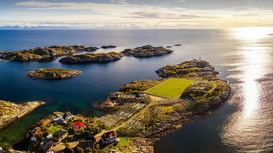 Henningsvaer Idrettslag Stadion (Henningsvaer Football Field)