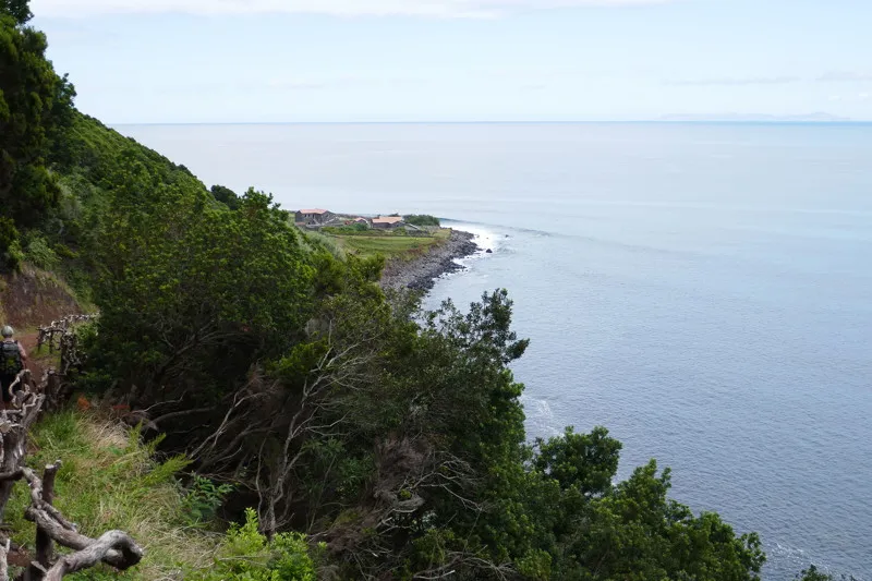 Hiking trails around Fajã dos Cubres