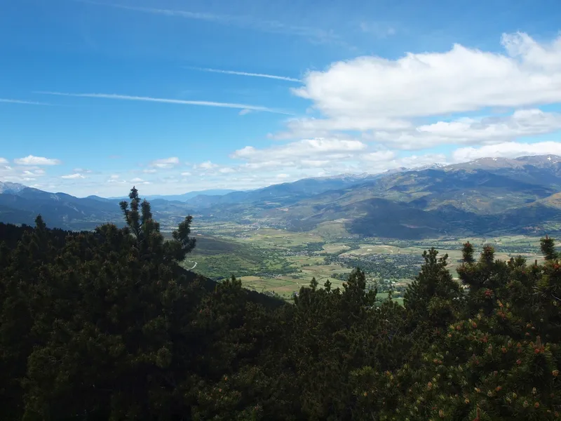 Hiking trails around Llívia