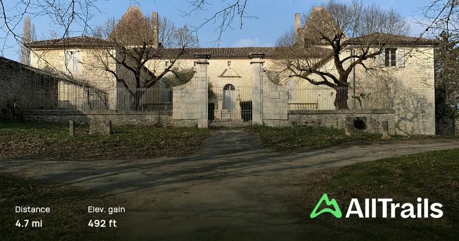 Hiking trails around Monflanquin