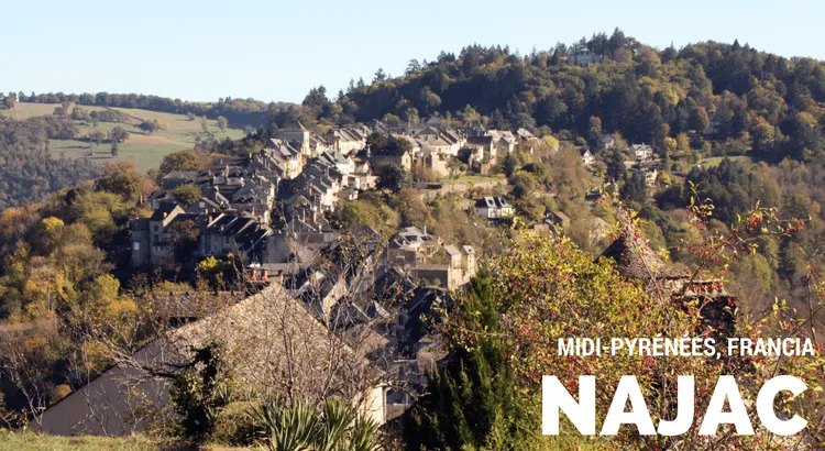 Hiking trails around Najac