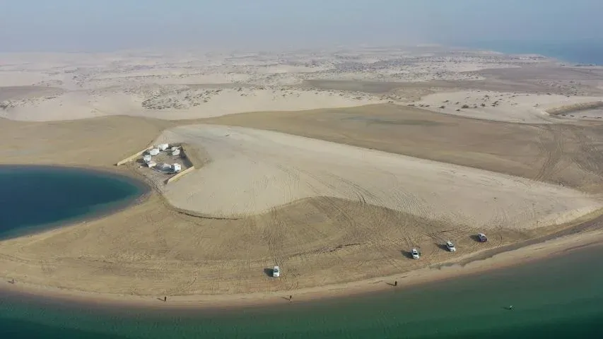 Inland Sea Desert Safari at Khor Al Adaid