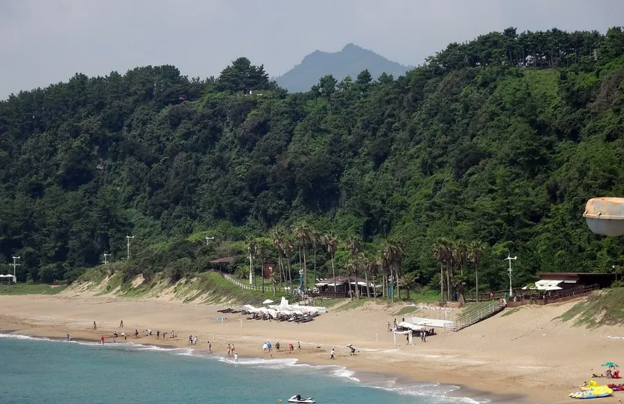 Jeju Jungmun Saekdal Beach