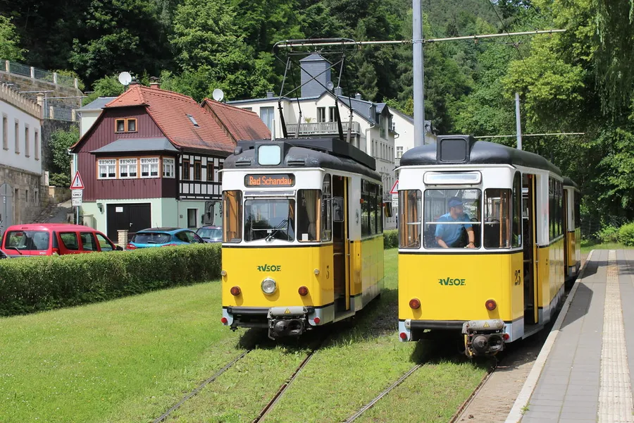 Kirnitzschtalbahn (Kirnitzsch Valley Tramway)