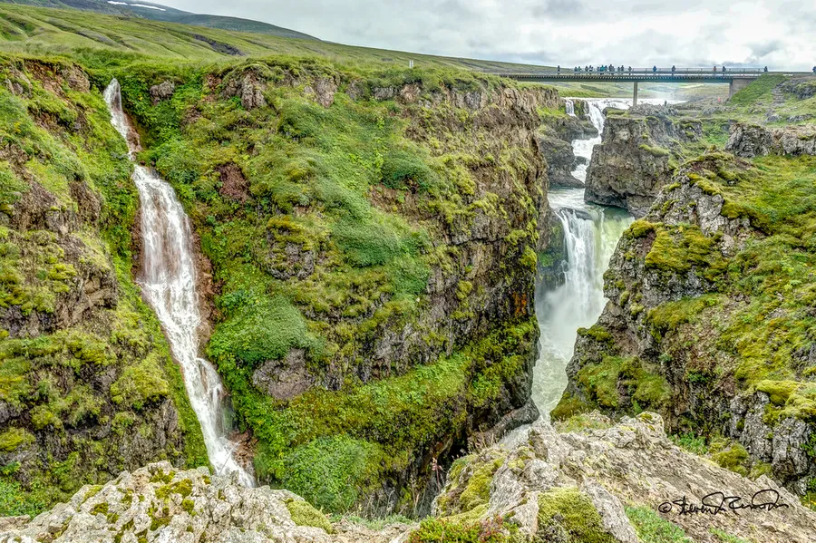Kolugljufur Canyon