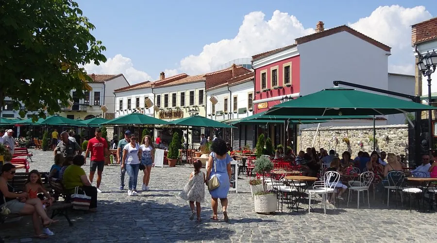 Korca Old Bazaar